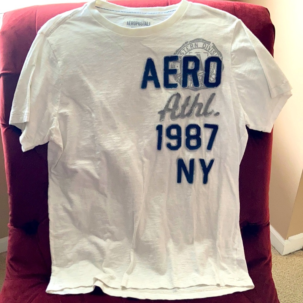 Two men’s Aeropostale shirts